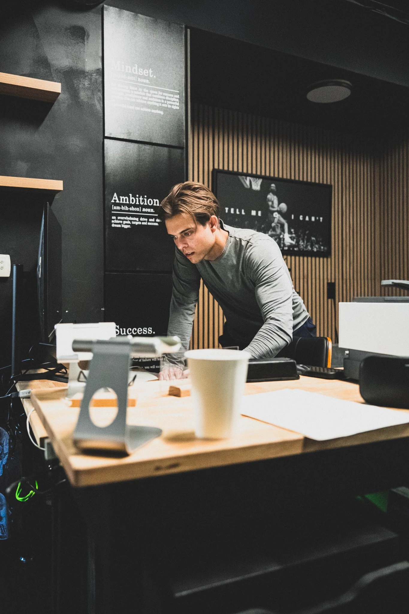 Dr. Kyle Olandt in his office at Prodigy